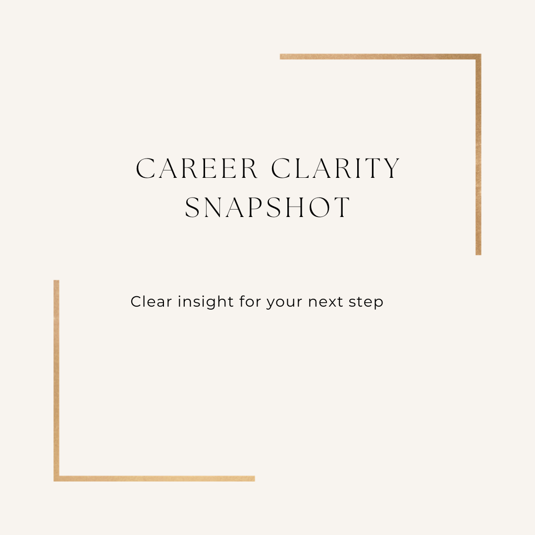 Career Clarity Snapshopt
